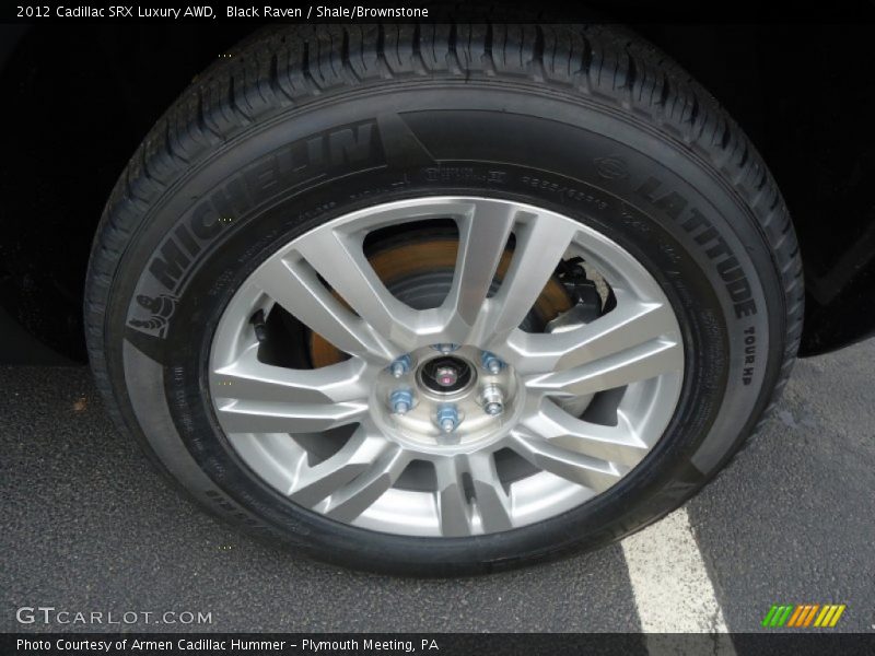 Black Raven / Shale/Brownstone 2012 Cadillac SRX Luxury AWD