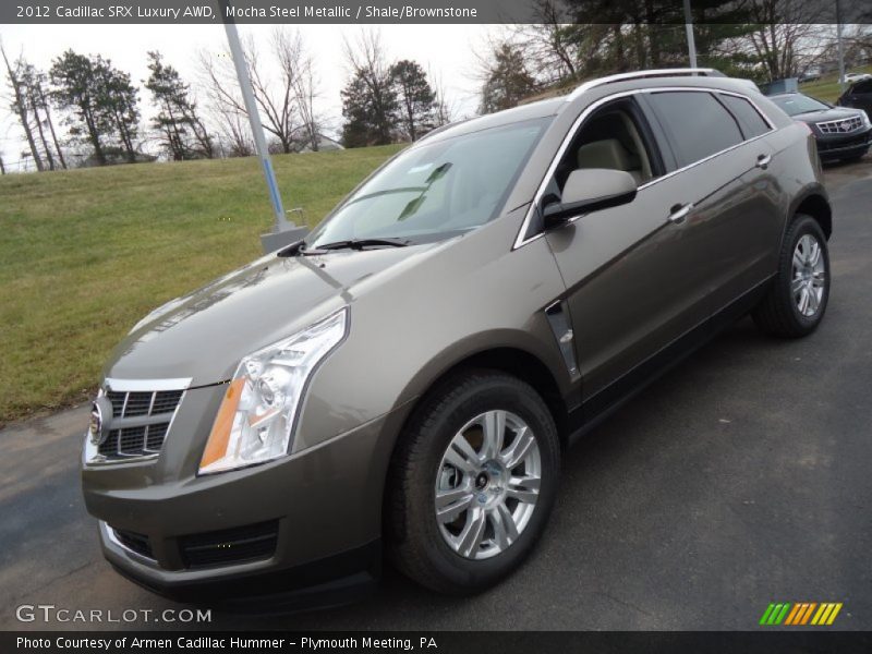 Mocha Steel Metallic / Shale/Brownstone 2012 Cadillac SRX Luxury AWD