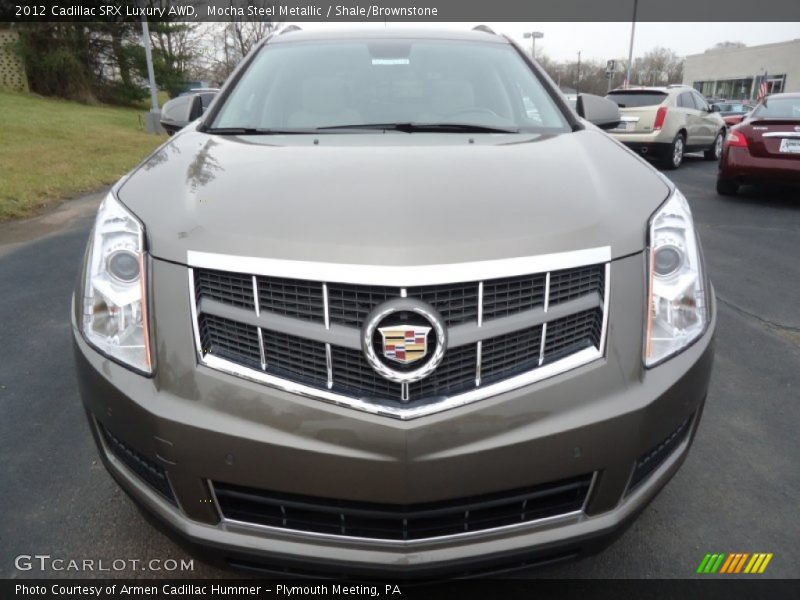 Mocha Steel Metallic / Shale/Brownstone 2012 Cadillac SRX Luxury AWD