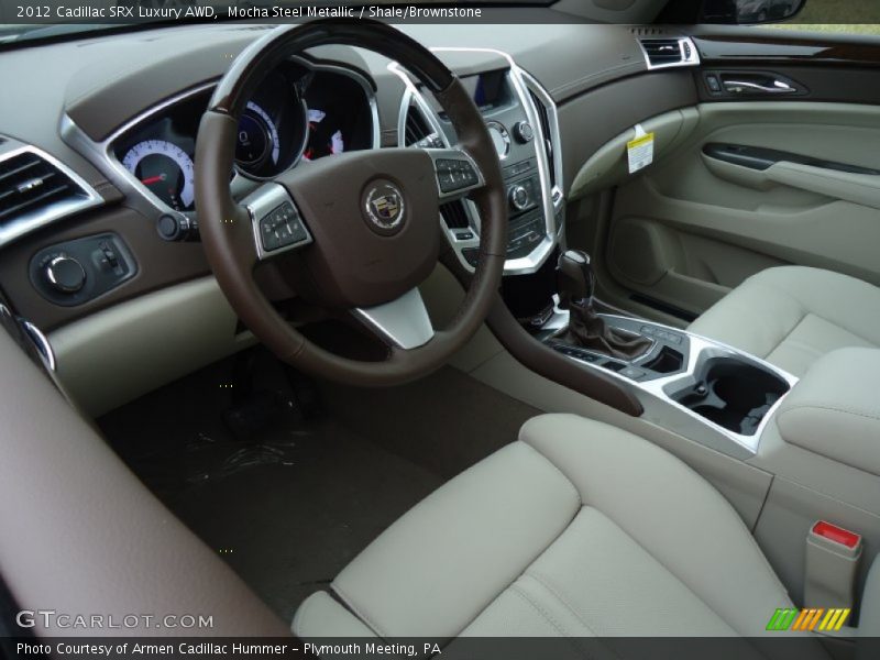 Mocha Steel Metallic / Shale/Brownstone 2012 Cadillac SRX Luxury AWD