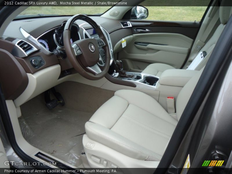 Mocha Steel Metallic / Shale/Brownstone 2012 Cadillac SRX Luxury AWD