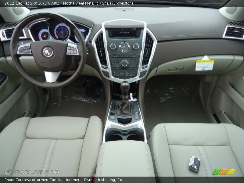 Mocha Steel Metallic / Shale/Brownstone 2012 Cadillac SRX Luxury AWD
