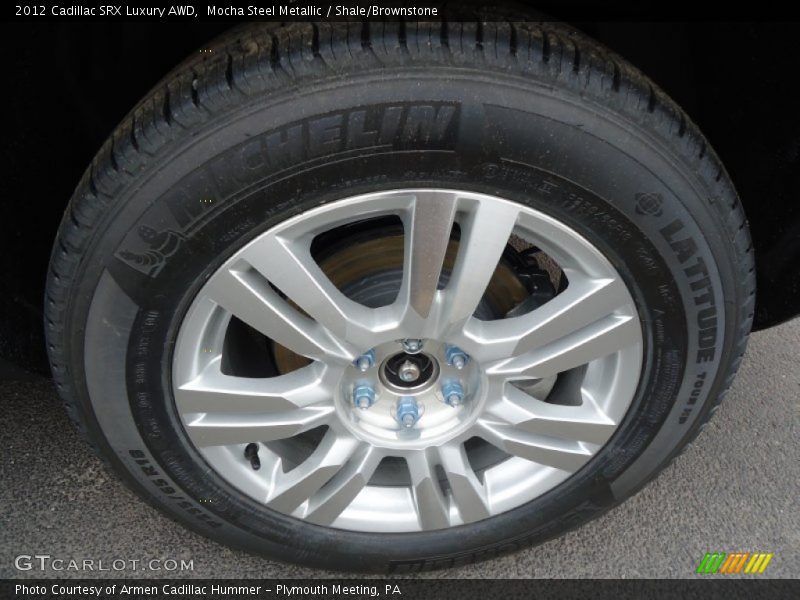 Mocha Steel Metallic / Shale/Brownstone 2012 Cadillac SRX Luxury AWD
