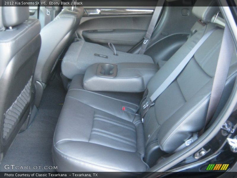 Ebony Black / Black 2012 Kia Sorento SX V6