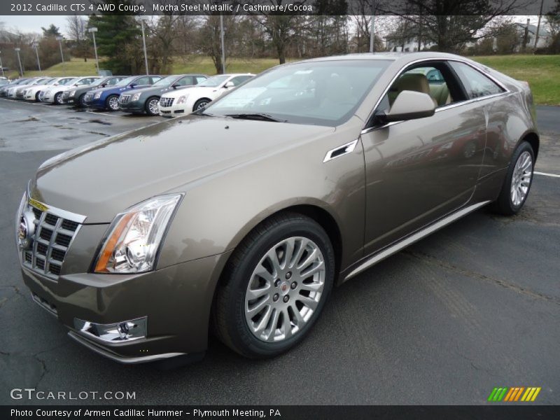 Front 3/4 View of 2012 CTS 4 AWD Coupe