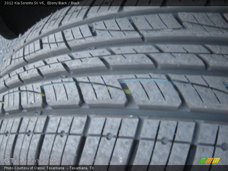 Ebony Black / Black 2012 Kia Sorento SX V6