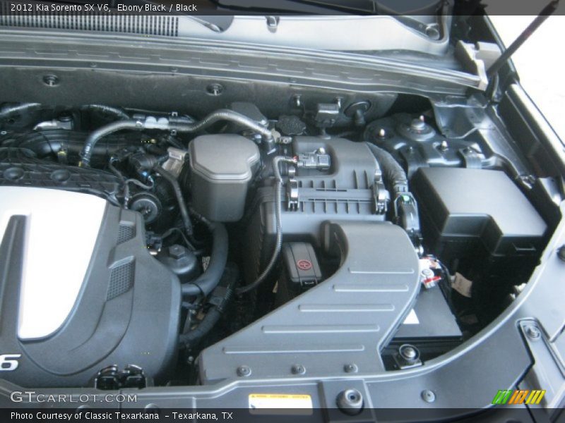 Ebony Black / Black 2012 Kia Sorento SX V6