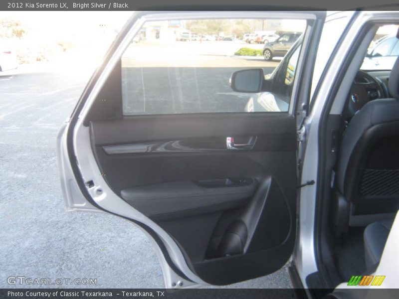 Bright Silver / Black 2012 Kia Sorento LX