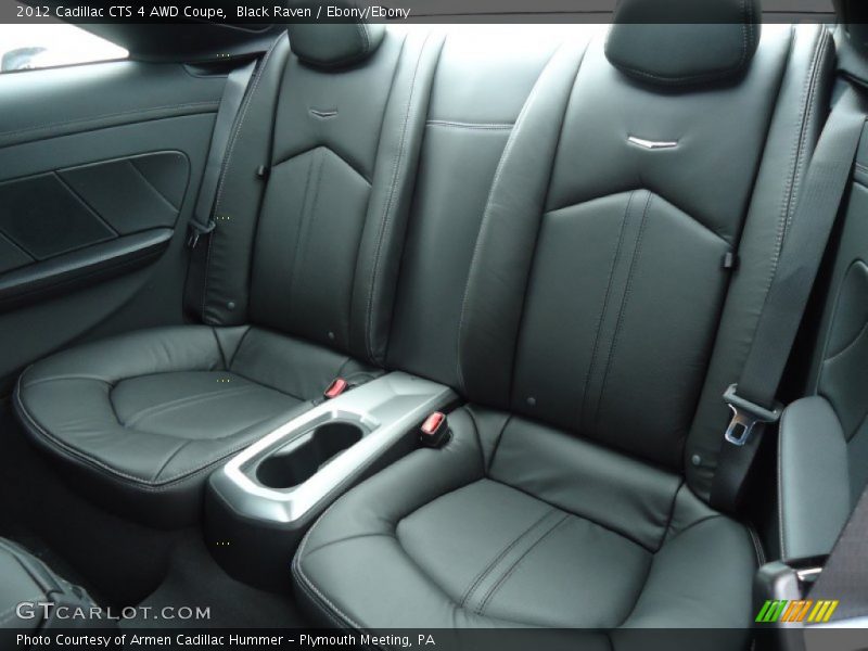 Black Raven / Ebony/Ebony 2012 Cadillac CTS 4 AWD Coupe