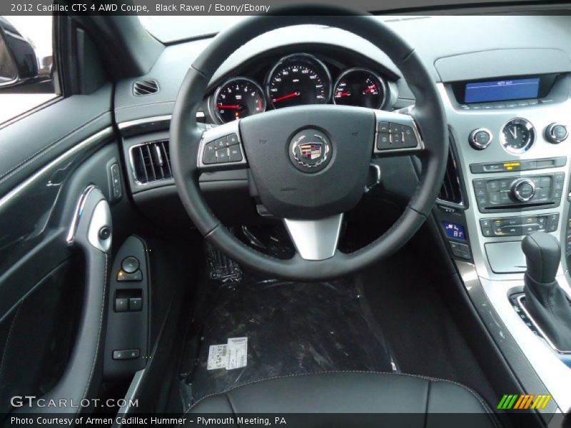 Black Raven / Ebony/Ebony 2012 Cadillac CTS 4 AWD Coupe