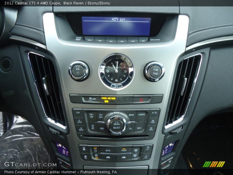 Black Raven / Ebony/Ebony 2012 Cadillac CTS 4 AWD Coupe