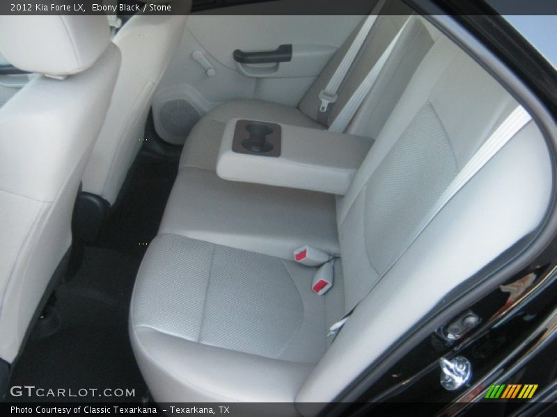 Ebony Black / Stone 2012 Kia Forte LX