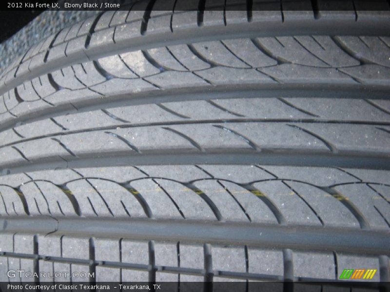 Ebony Black / Stone 2012 Kia Forte LX