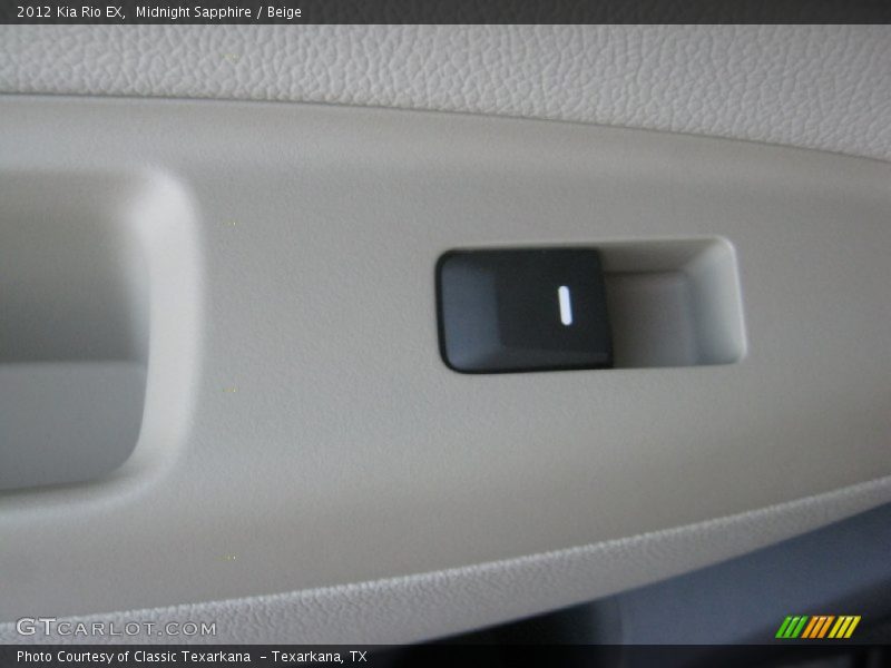 Midnight Sapphire / Beige 2012 Kia Rio EX