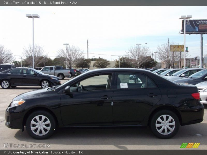 Black Sand Pearl / Ash 2011 Toyota Corolla 1.8