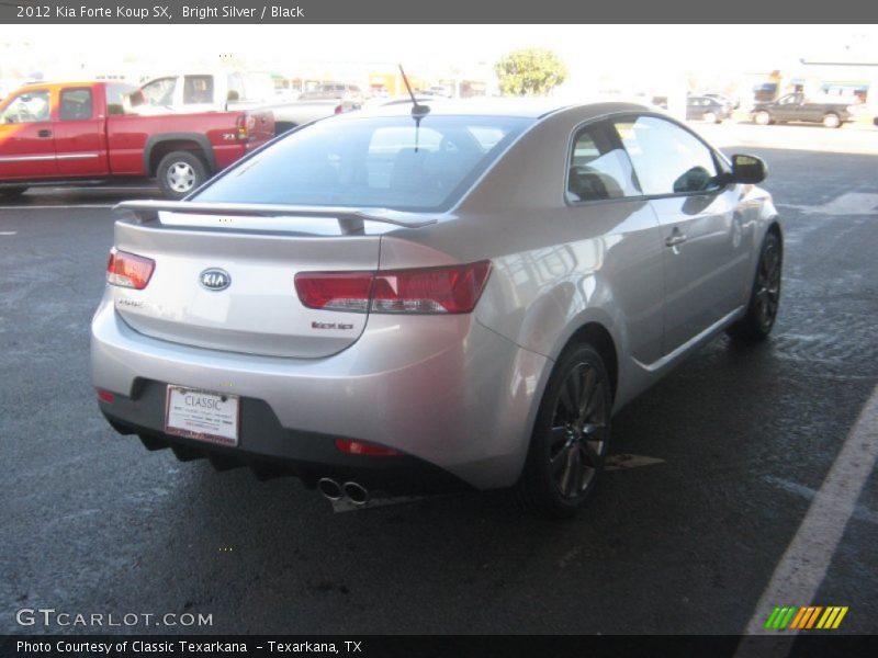 Bright Silver / Black 2012 Kia Forte Koup SX