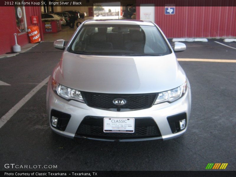 Bright Silver / Black 2012 Kia Forte Koup SX