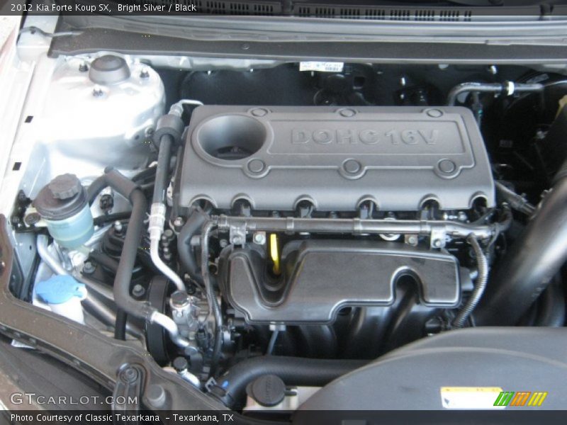 Bright Silver / Black 2012 Kia Forte Koup SX