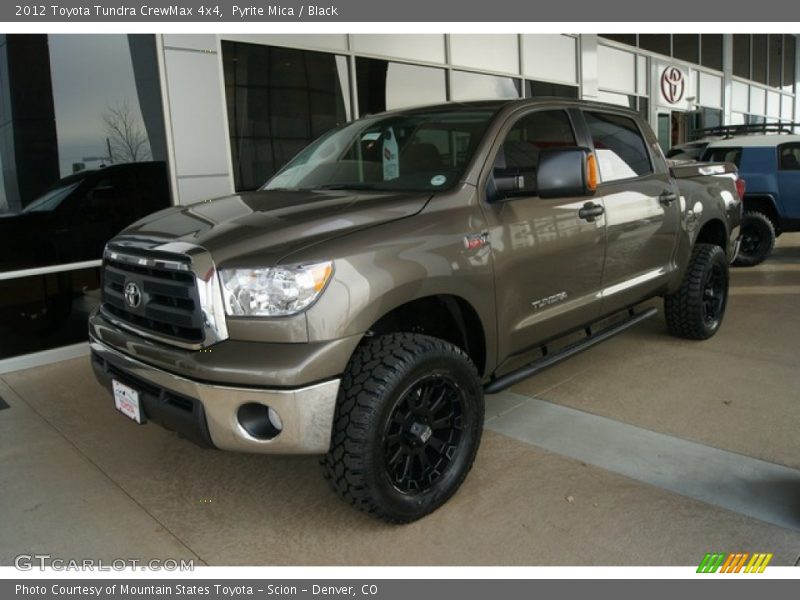 Pyrite Mica / Black 2012 Toyota Tundra CrewMax 4x4