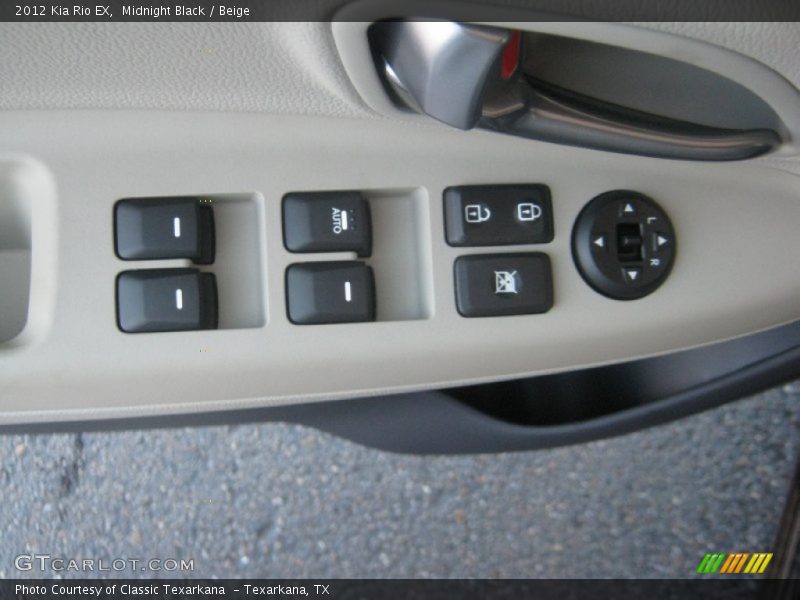 Midnight Black / Beige 2012 Kia Rio EX