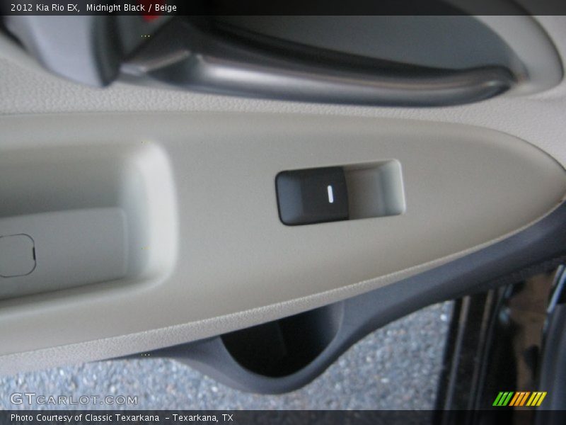 Midnight Black / Beige 2012 Kia Rio EX
