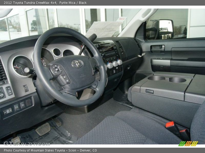 Pyrite Mica / Black 2012 Toyota Tundra CrewMax 4x4