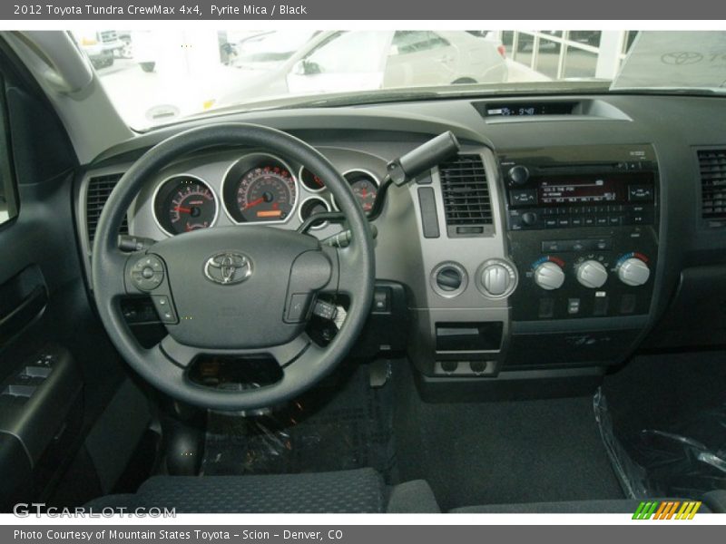 Pyrite Mica / Black 2012 Toyota Tundra CrewMax 4x4