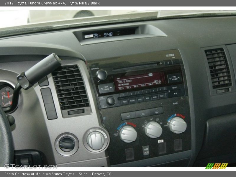 Pyrite Mica / Black 2012 Toyota Tundra CrewMax 4x4