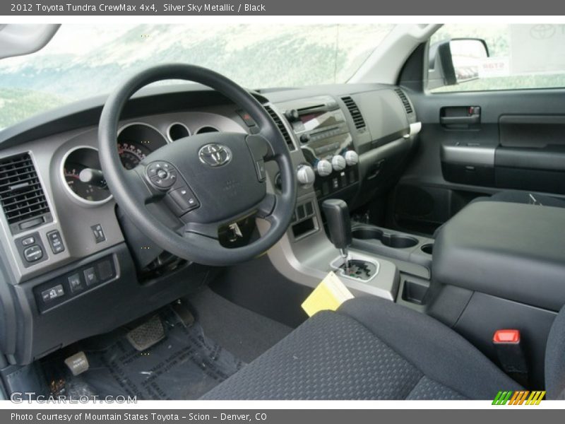  2012 Tundra CrewMax 4x4 Black Interior
