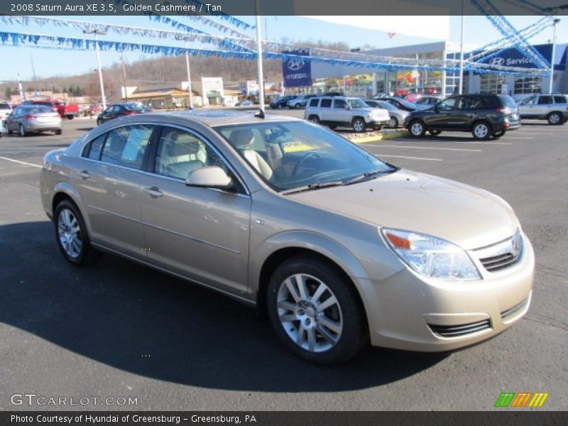 Golden Cashmere / Tan 2008 Saturn Aura XE 3.5