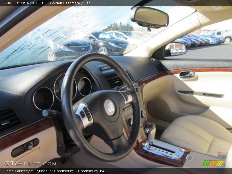 Golden Cashmere / Tan 2008 Saturn Aura XE 3.5