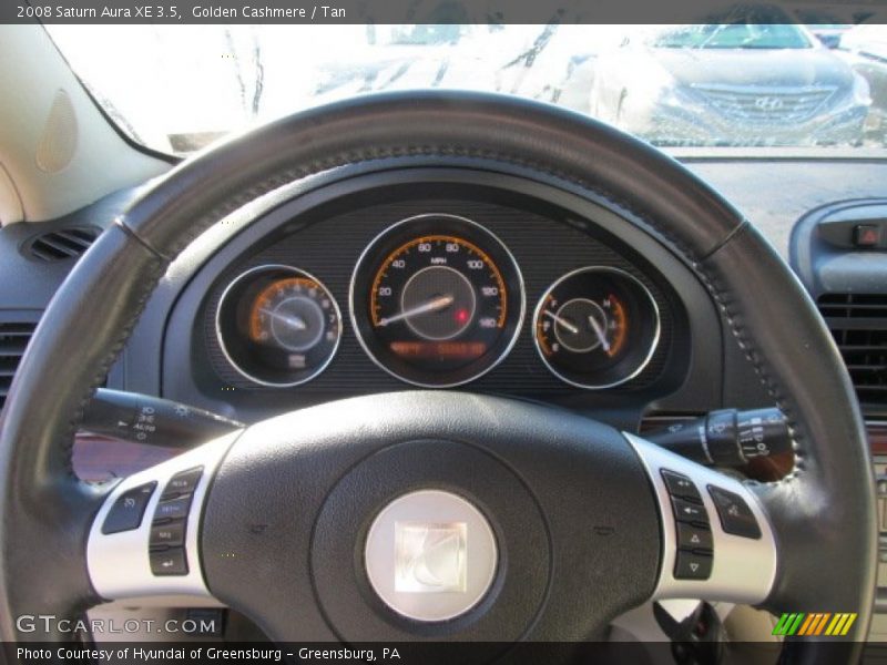 Golden Cashmere / Tan 2008 Saturn Aura XE 3.5