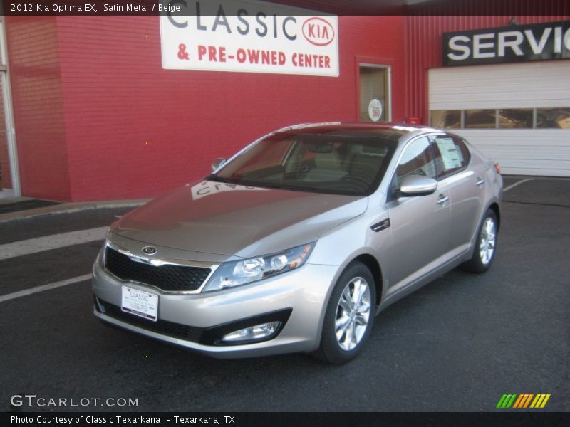 Satin Metal / Beige 2012 Kia Optima EX