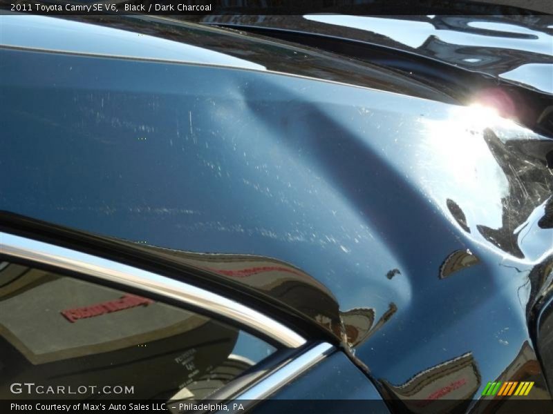 Black / Dark Charcoal 2011 Toyota Camry SE V6