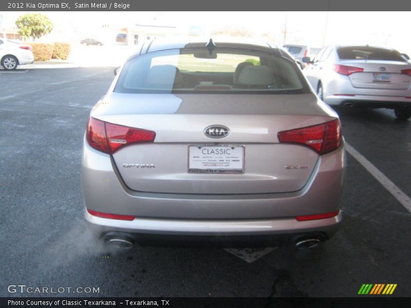 Satin Metal / Beige 2012 Kia Optima EX