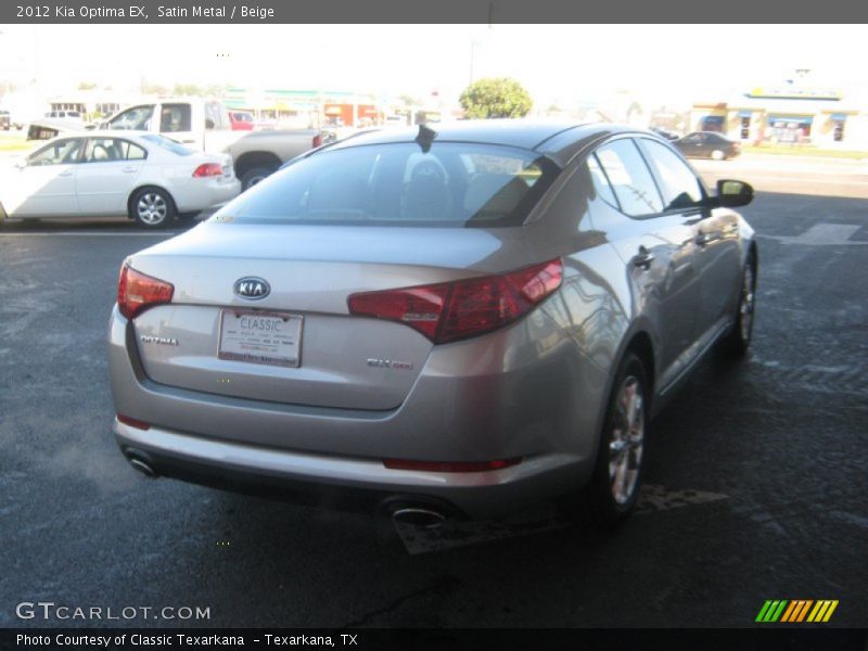 Satin Metal / Beige 2012 Kia Optima EX