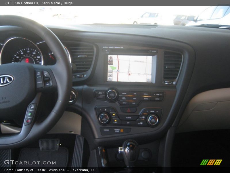 Satin Metal / Beige 2012 Kia Optima EX