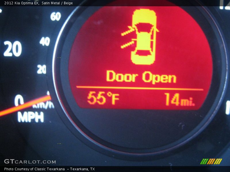 Satin Metal / Beige 2012 Kia Optima EX
