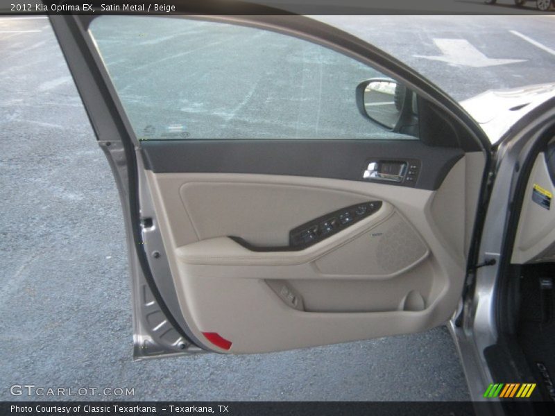 Satin Metal / Beige 2012 Kia Optima EX