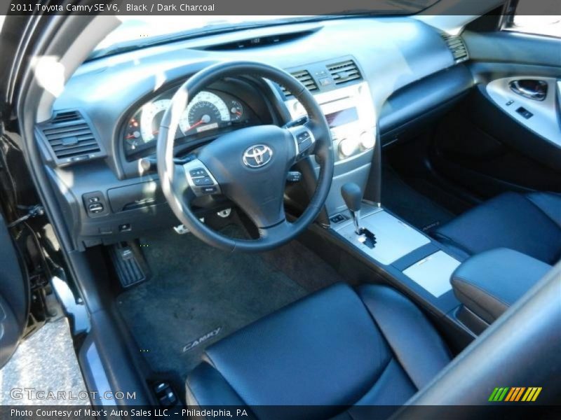 Black / Dark Charcoal 2011 Toyota Camry SE V6