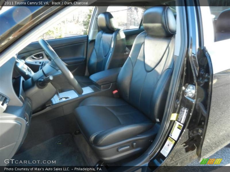 Black / Dark Charcoal 2011 Toyota Camry SE V6