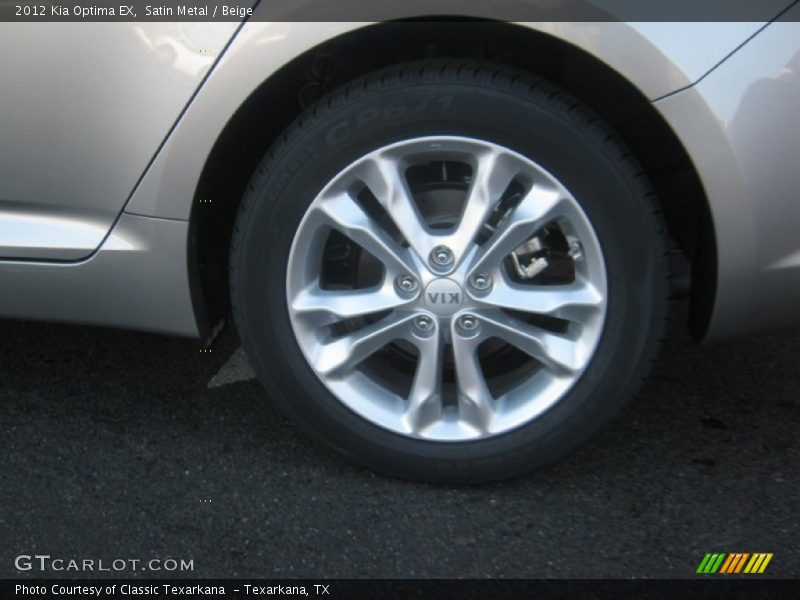 Satin Metal / Beige 2012 Kia Optima EX
