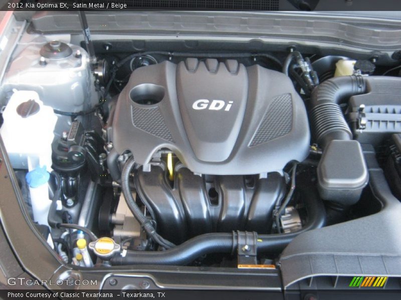 Satin Metal / Beige 2012 Kia Optima EX