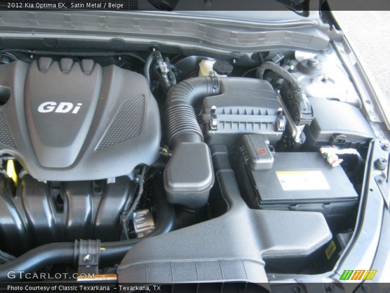 Satin Metal / Beige 2012 Kia Optima EX