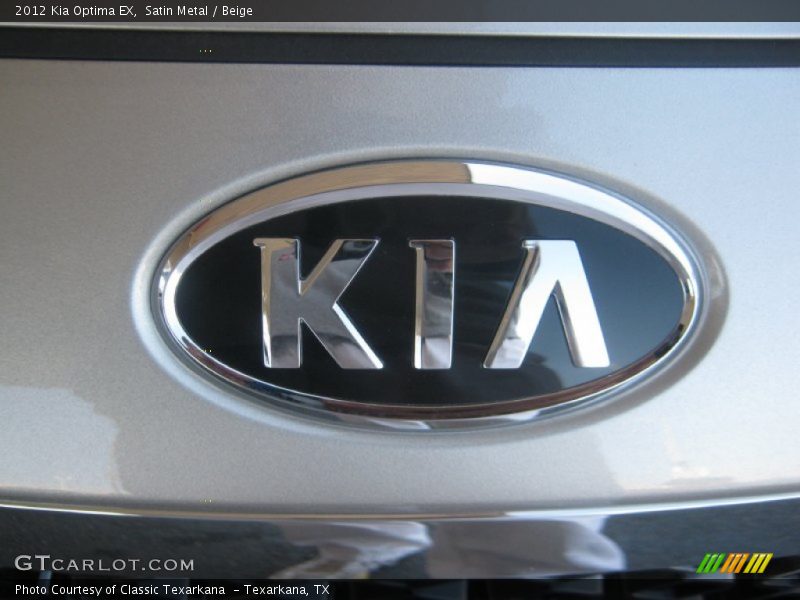 Satin Metal / Beige 2012 Kia Optima EX