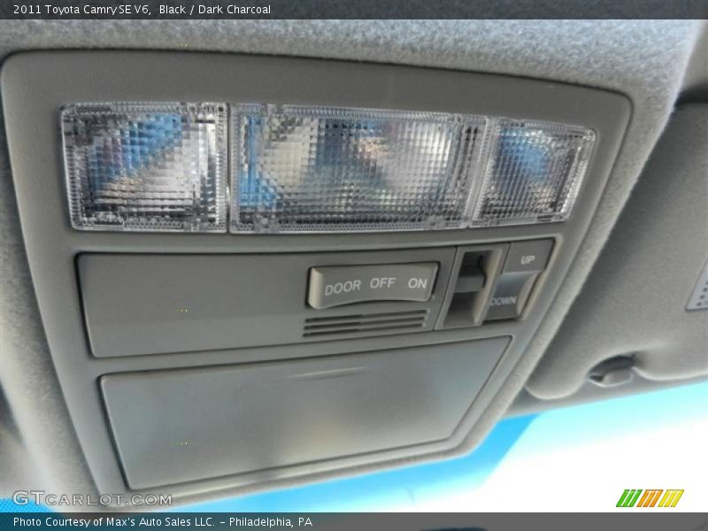 Black / Dark Charcoal 2011 Toyota Camry SE V6