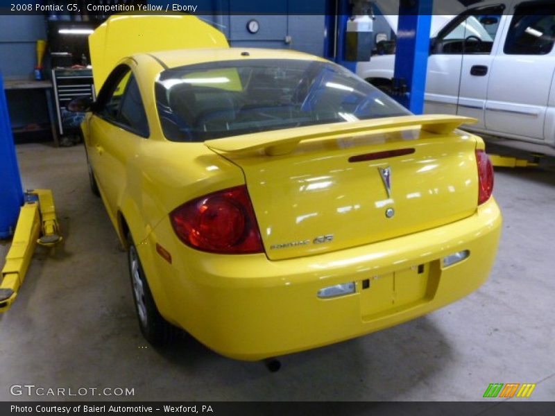 Competition Yellow / Ebony 2008 Pontiac G5