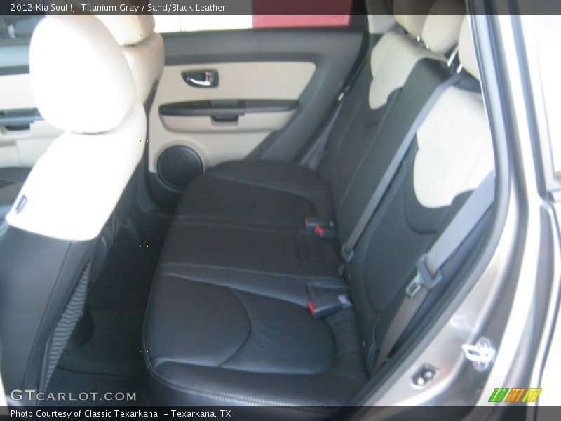 Titanium Gray / Sand/Black Leather 2012 Kia Soul !
