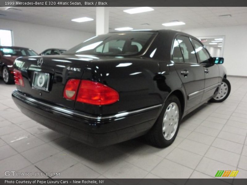 Black / Black 1999 Mercedes-Benz E 320 4Matic Sedan