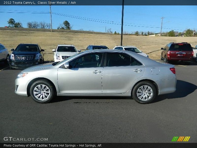  2012 Camry L Classic Silver Metallic